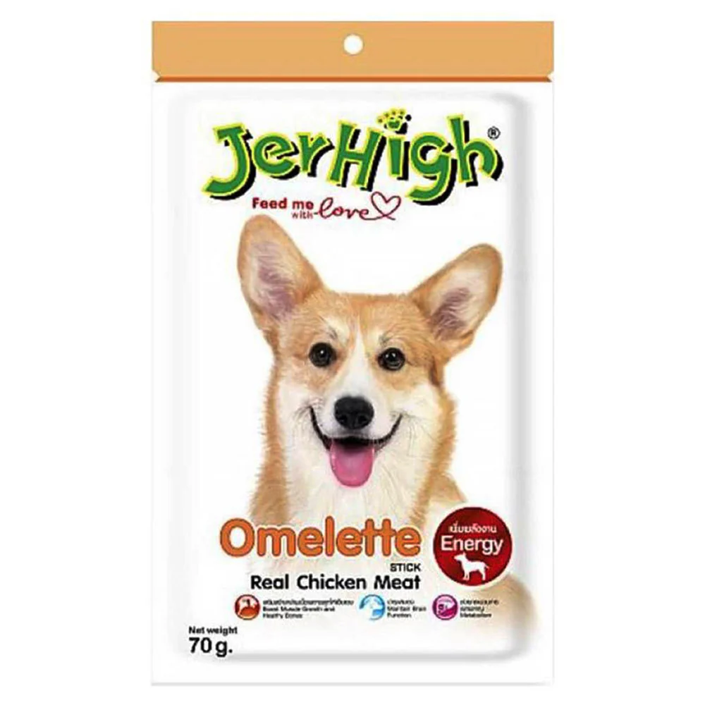 JerhighDogTreatOmeletteStick70g